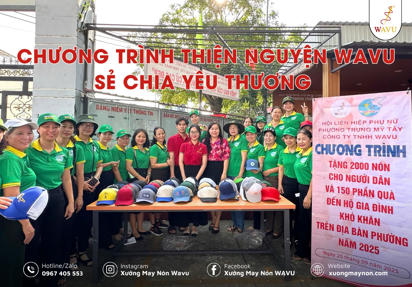 Chương trình thiện nguyện Wavu – Sẻ Chia Yêu Thương