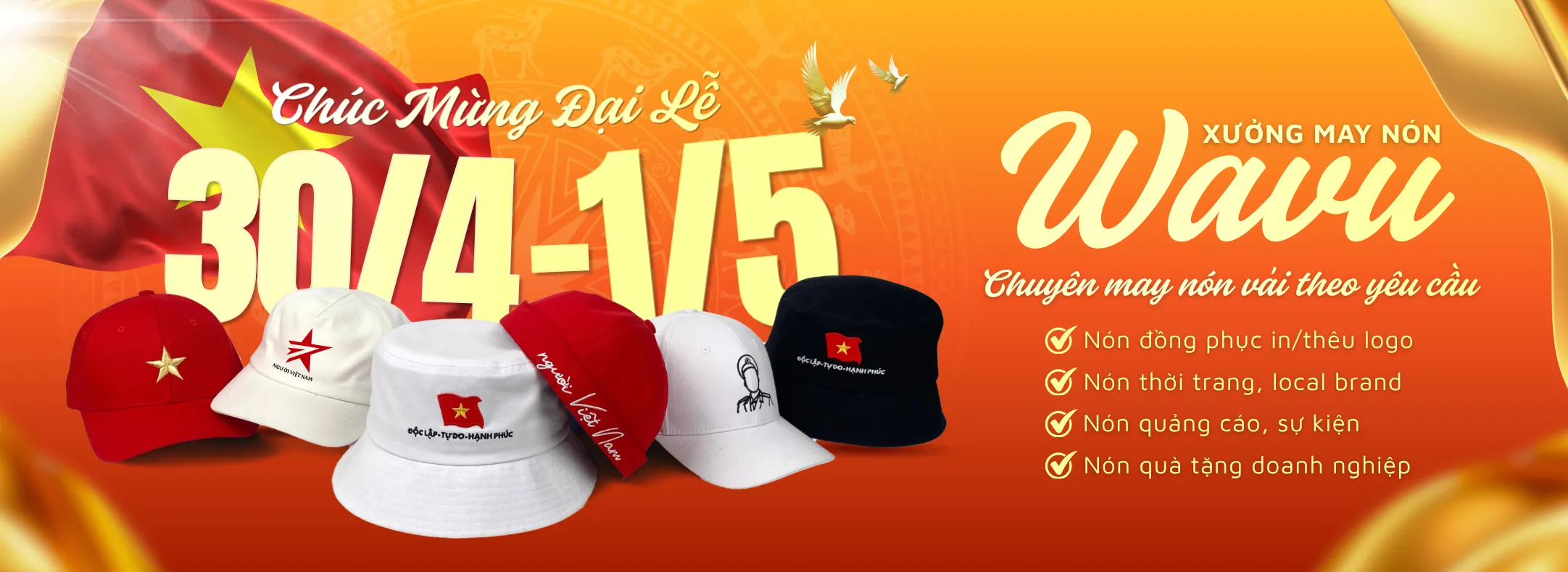 Mừng đại lễ 30/4 - 1/5